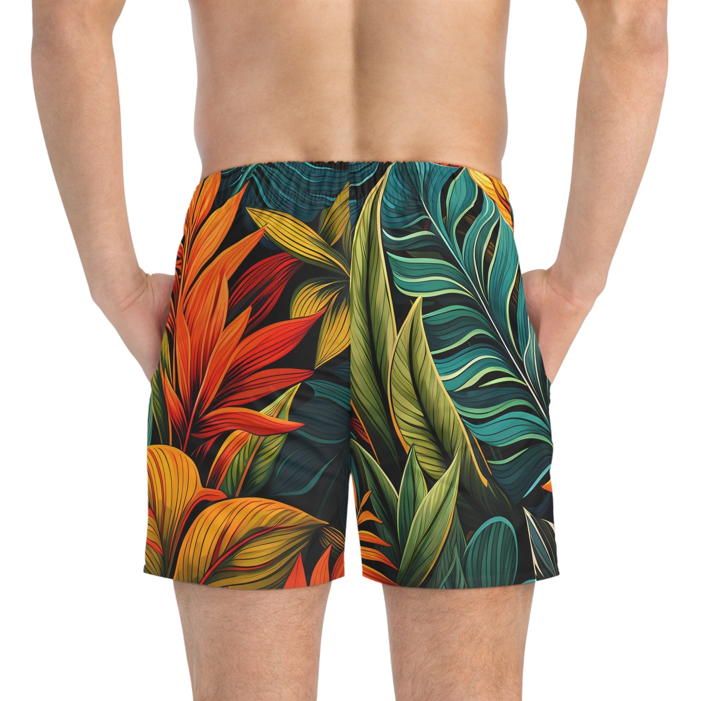 Bold Jungle Swim Trunks