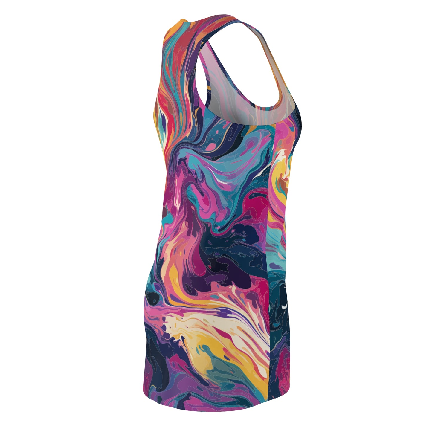 Tie-Dye Delight Racerback Dress