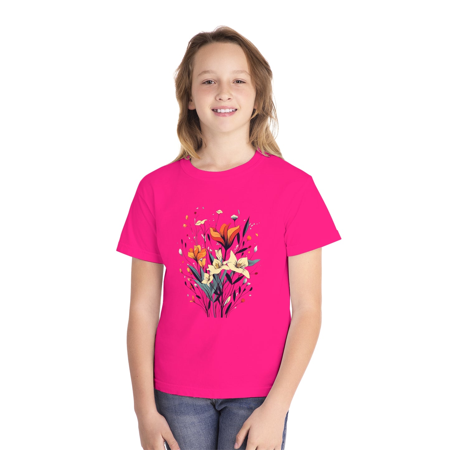 Girls Wildflowers Midweight Tee