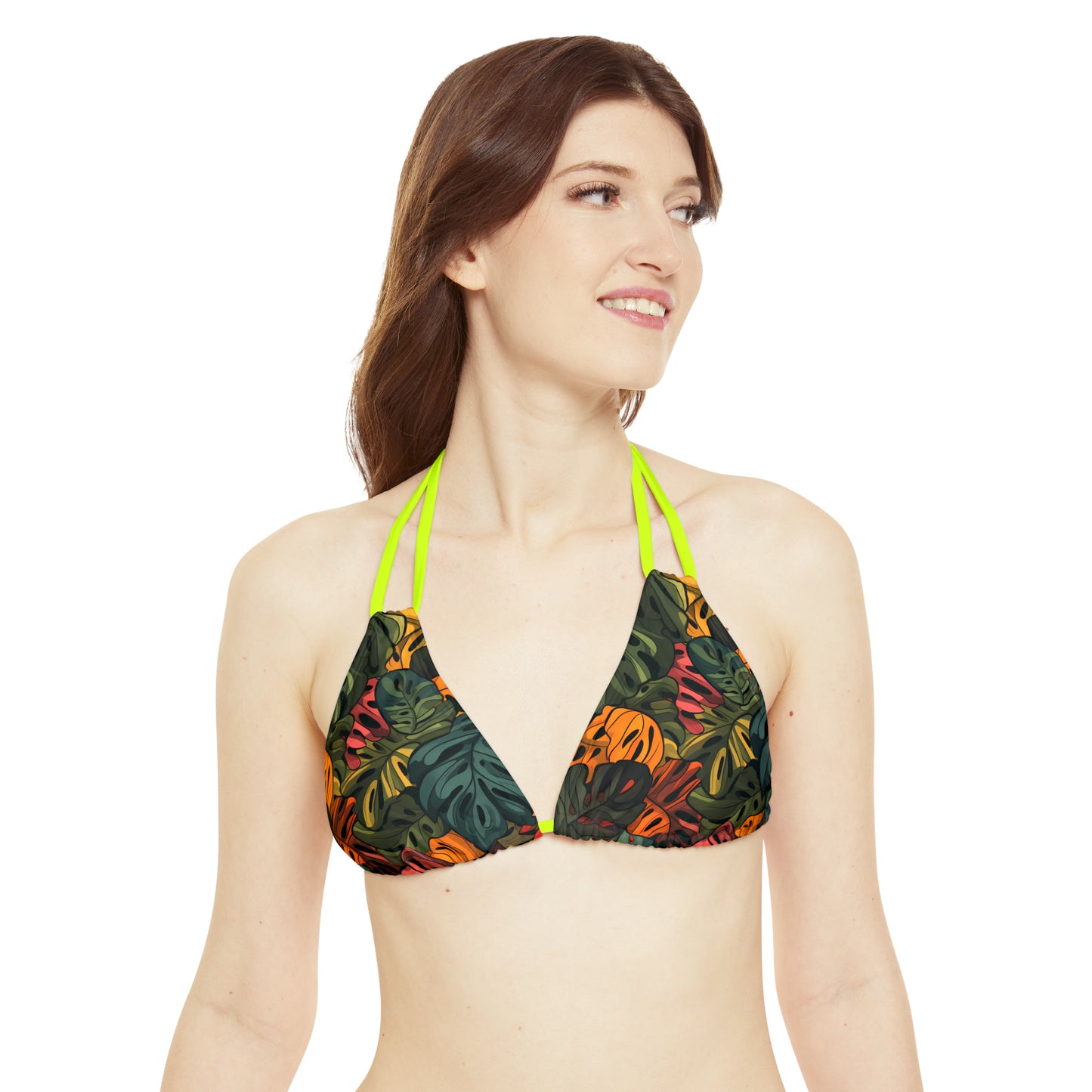 Jungle Camo Strappy Bikini Set