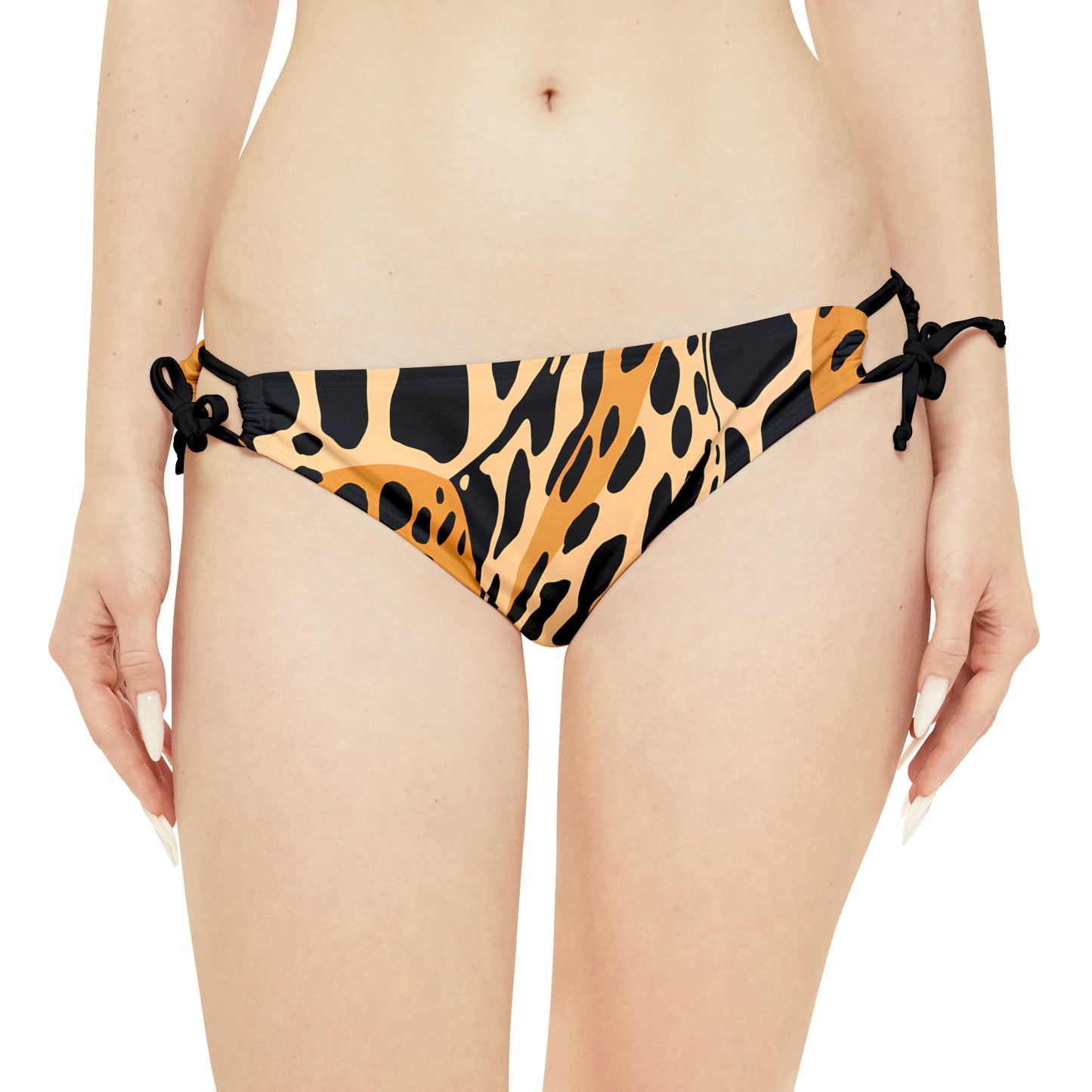 Leopard Print I Strappy Bikini Set