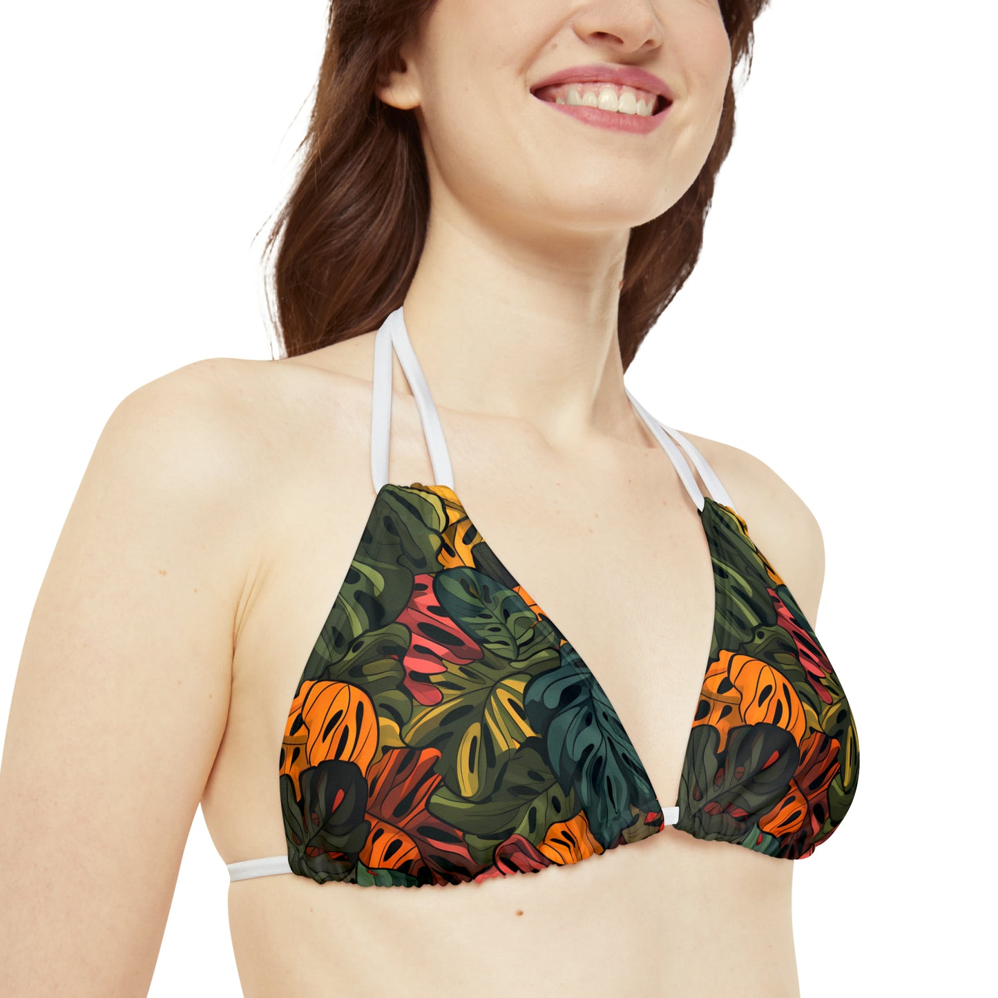 Jungle Camo Strappy Bikini Set