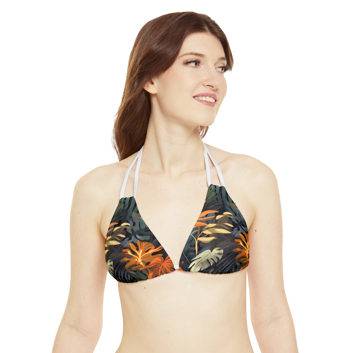 Summertime Jungle Strappy Bikini Set