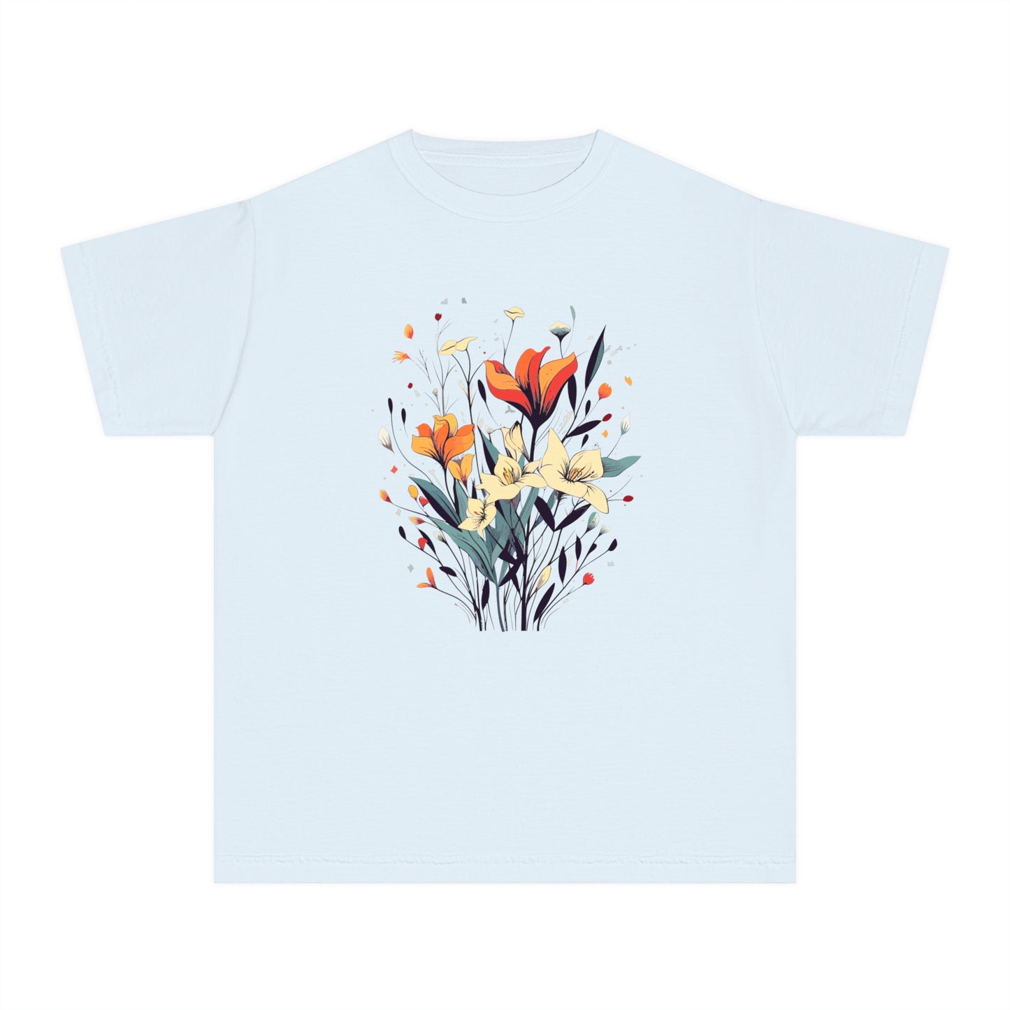 Girls Wildflowers Midweight Tee