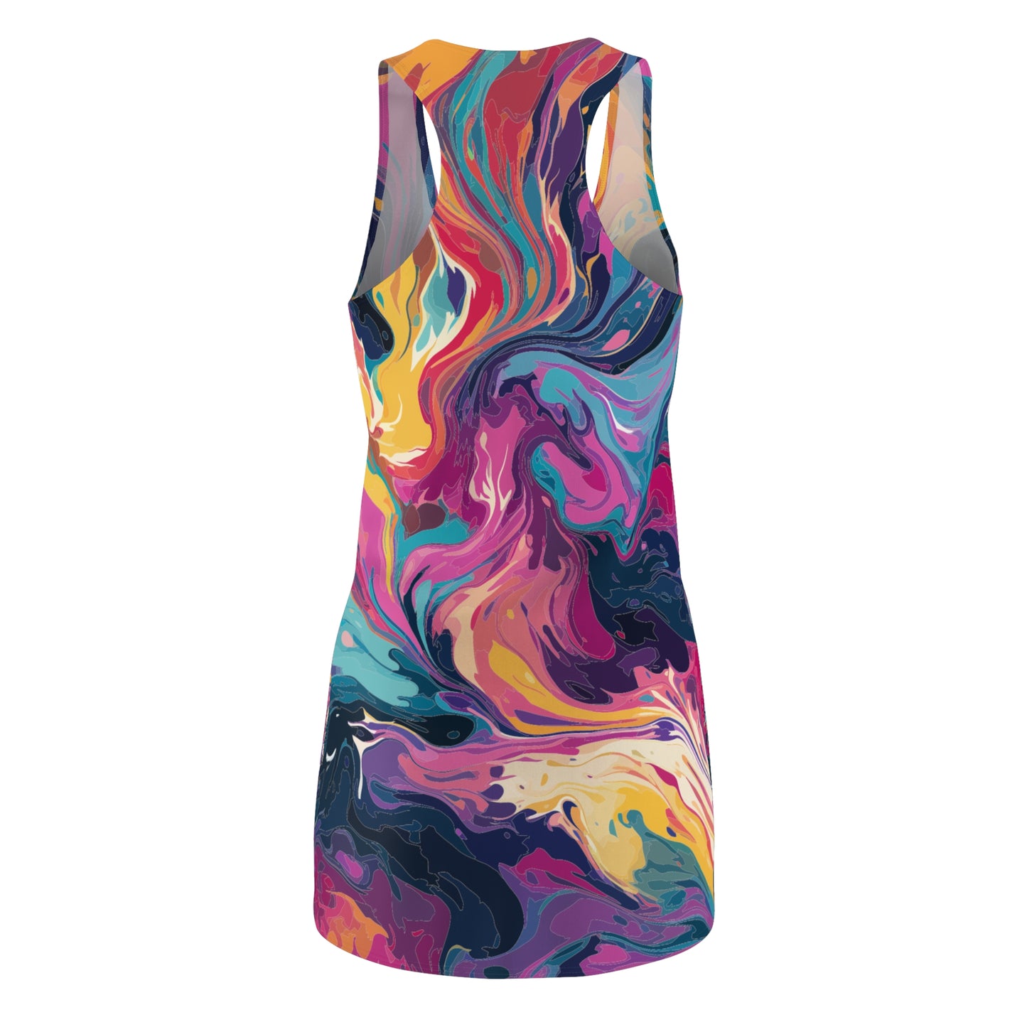 Tie-Dye Delight Racerback Dress