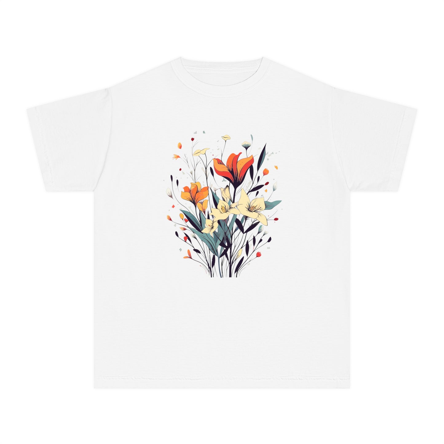 Girls Wildflowers Midweight Tee