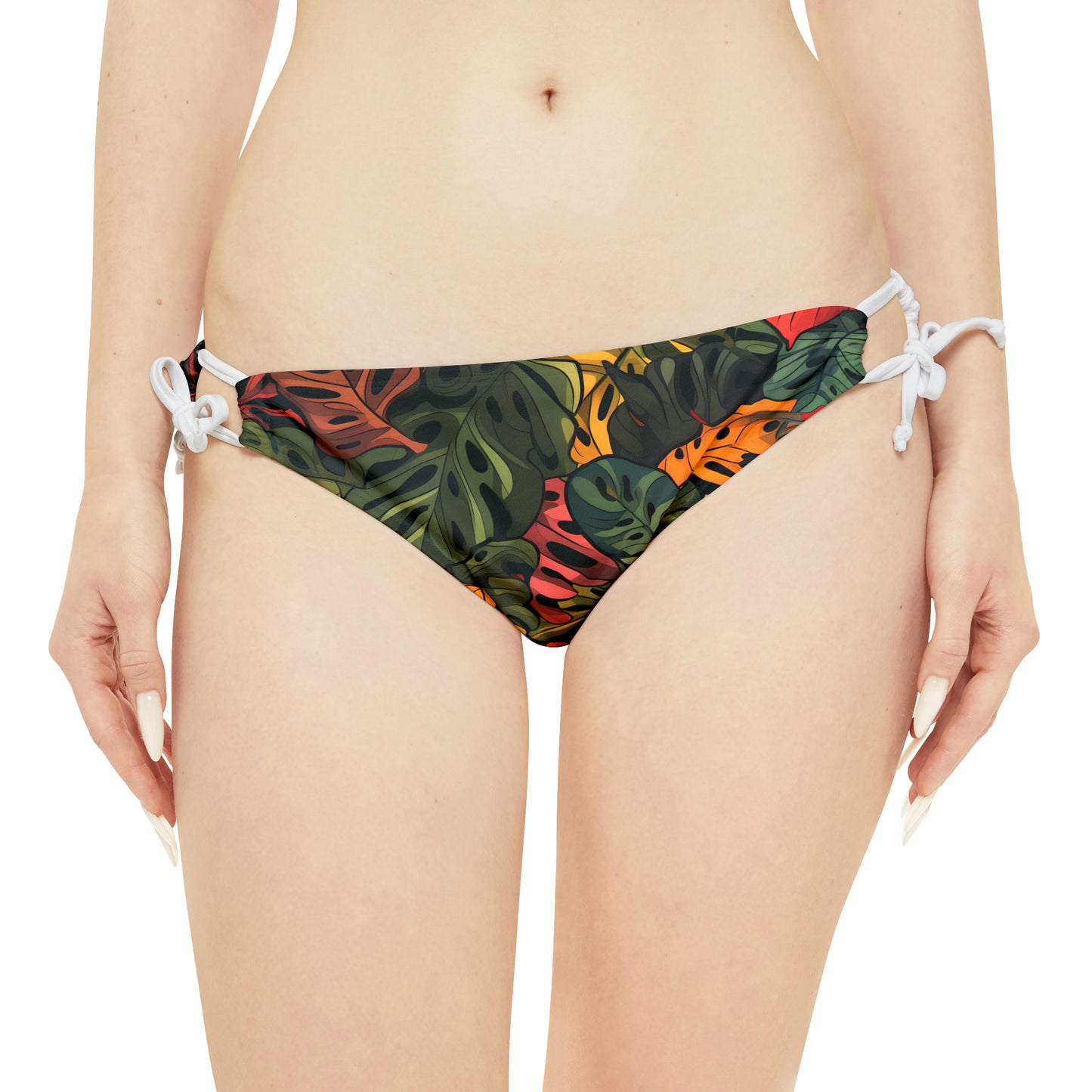 Jungle Camo Strappy Bikini Set