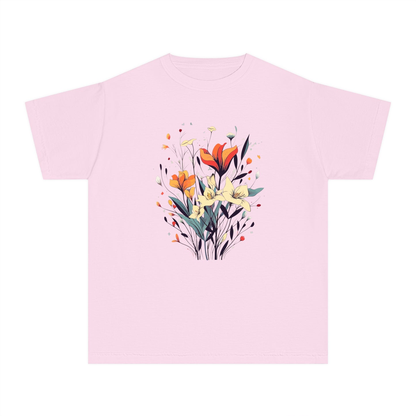 Girls Wildflowers Midweight Tee