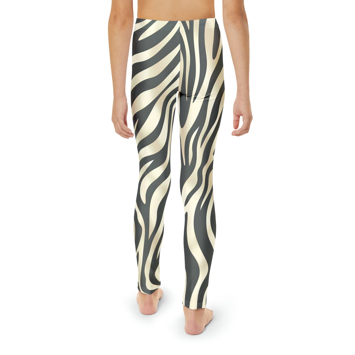 Zebra Print Girls Leggings