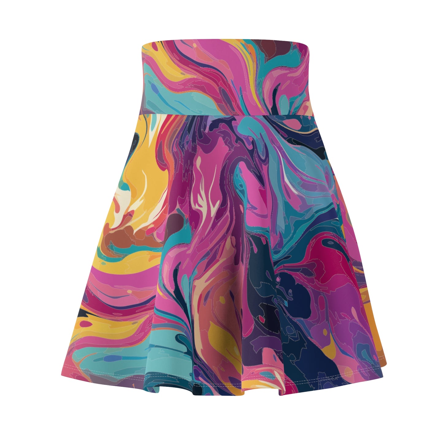 Tie-Dye Delight Skater Skirt