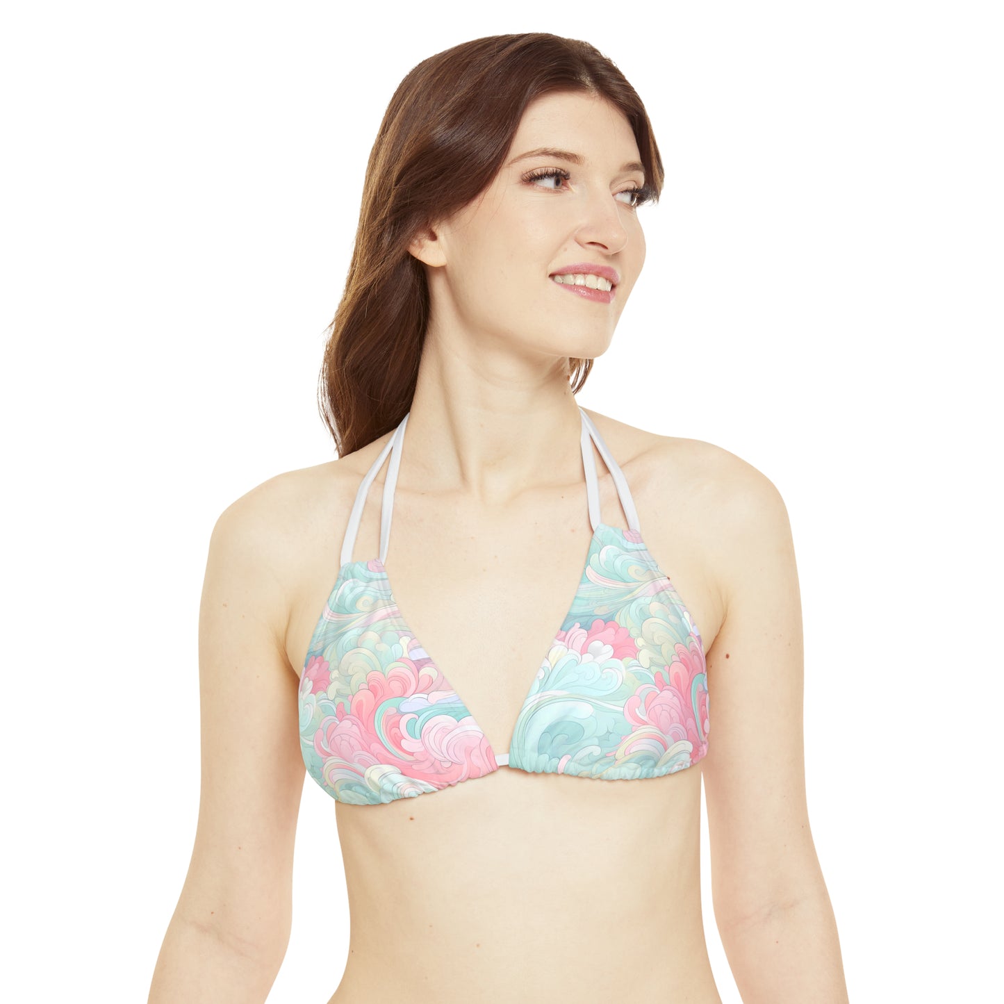 Pastel Pop Strappy Bikini Set