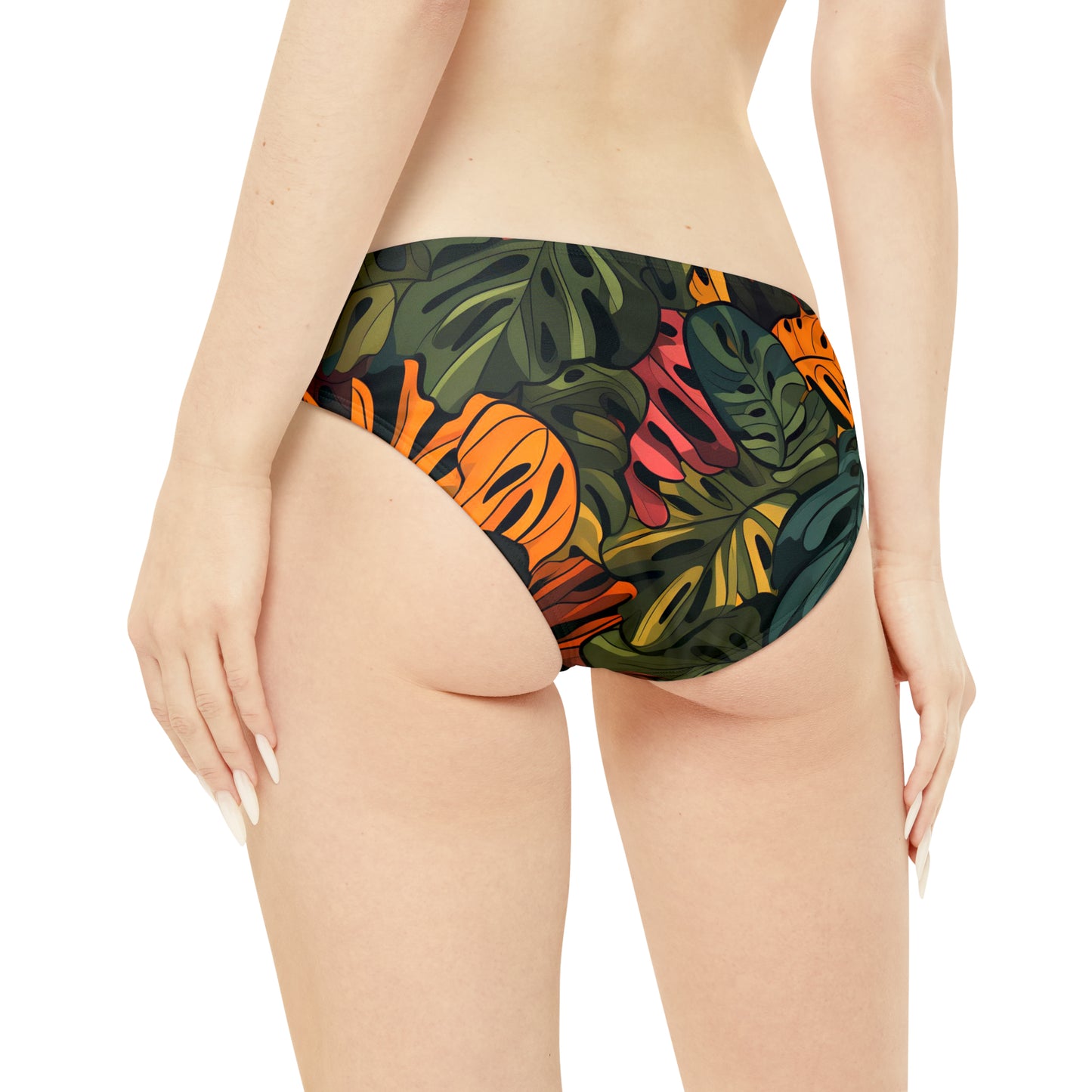 Jungle Camo Strappy Bikini Set