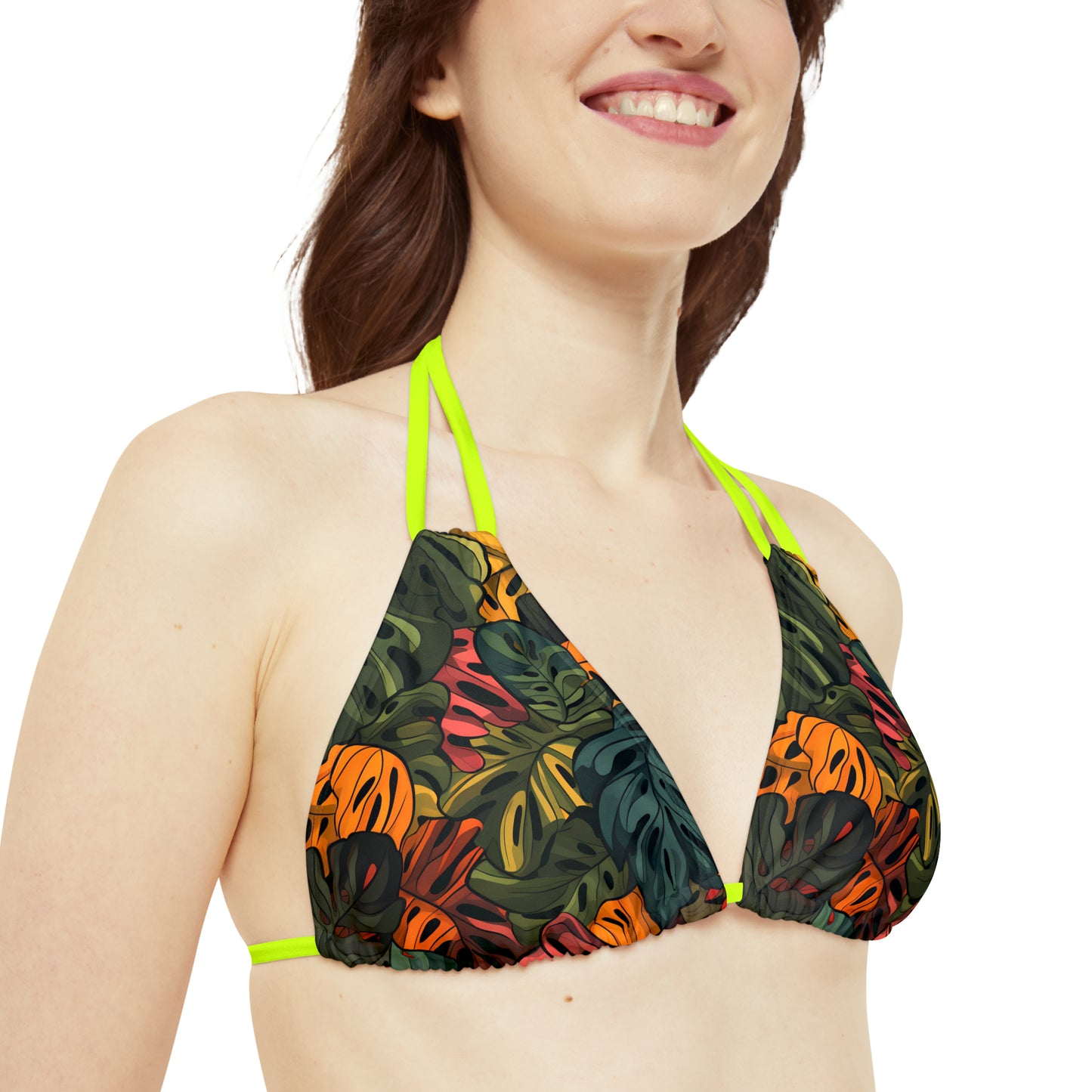 Jungle Camo Strappy Bikini Set