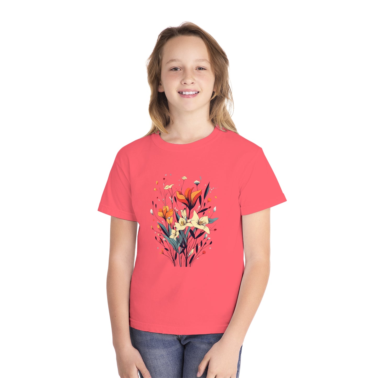 Girls Wildflowers Midweight Tee