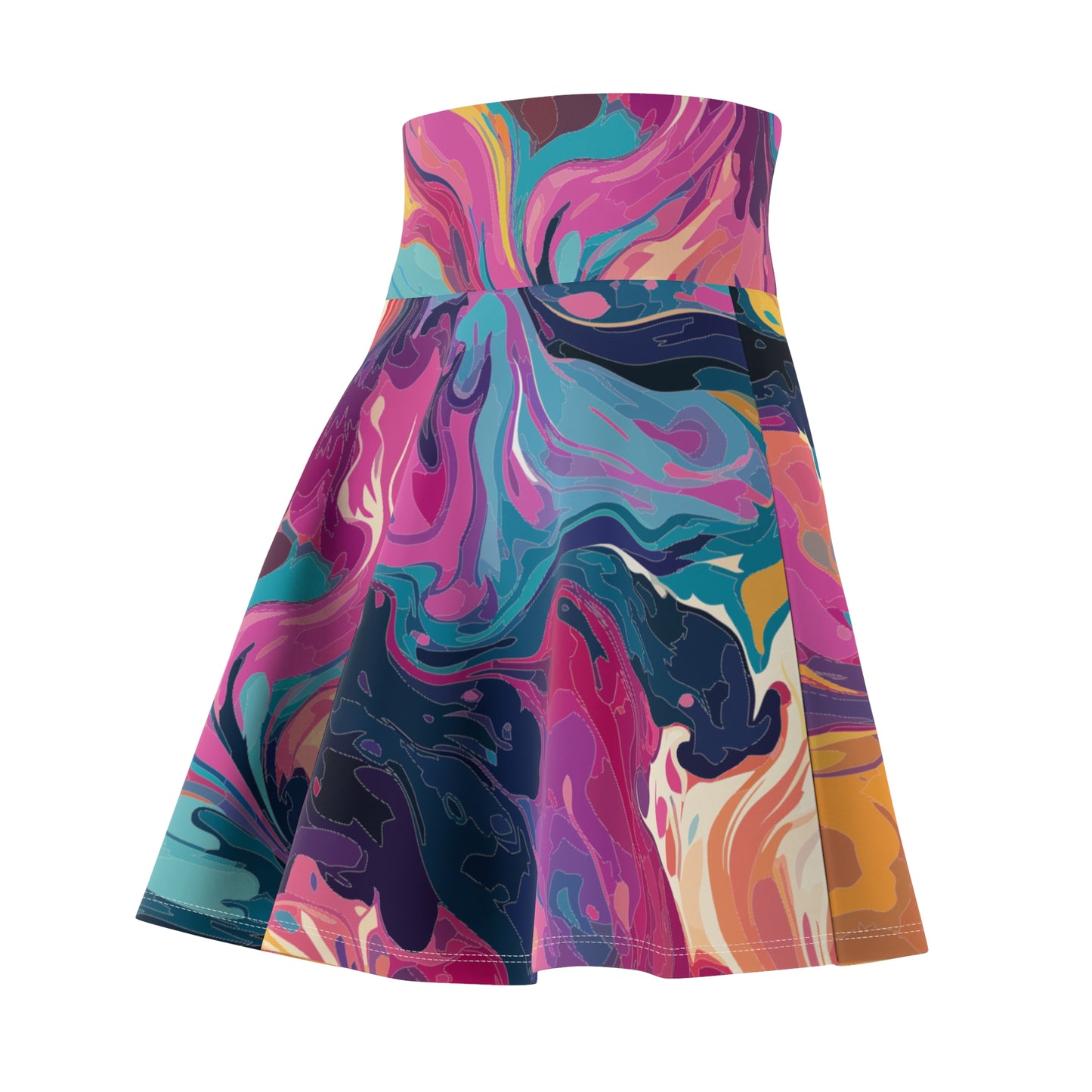 Tie-Dye Delight Skater Skirt