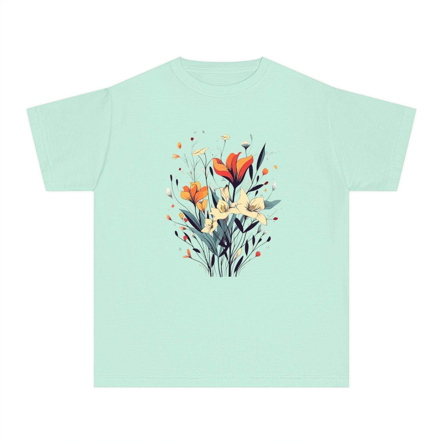 Girls Wildflowers Midweight Tee