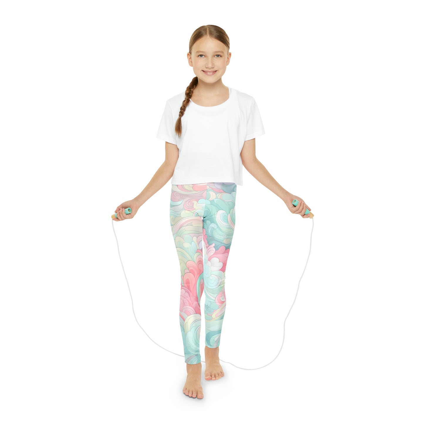Paisley Pop Girls Leggings