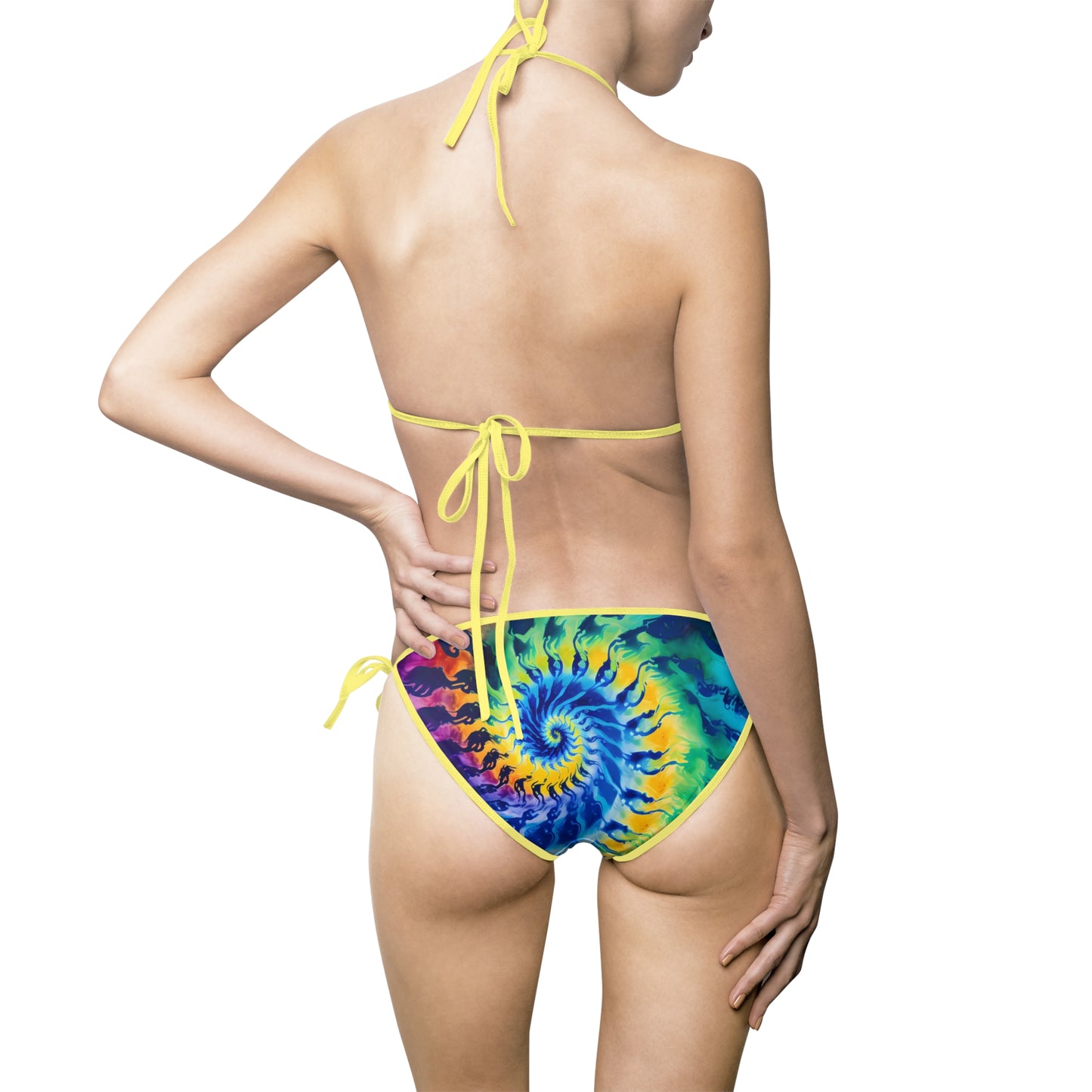 Spiral Tie-Dye Bikini