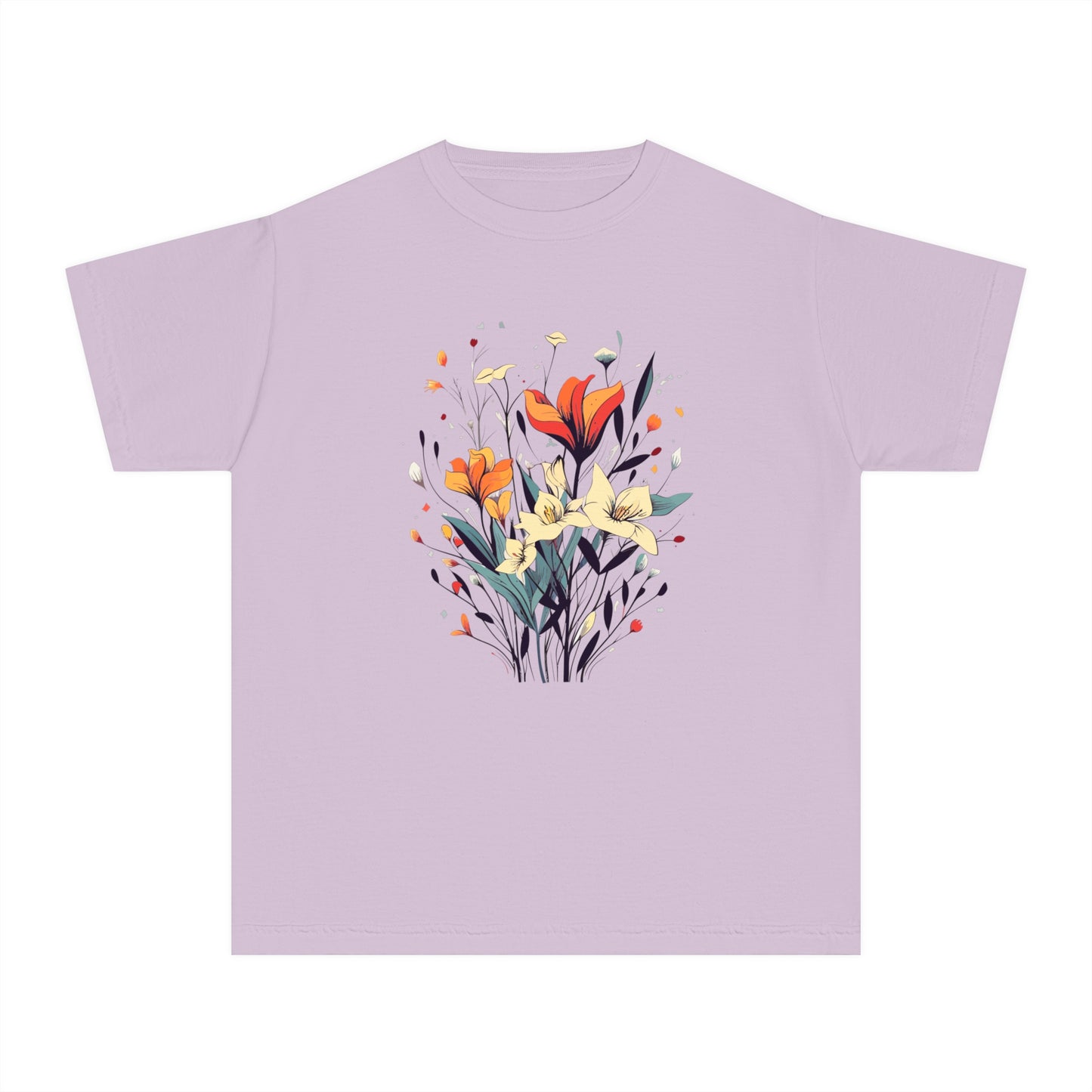 Girls Wildflowers Midweight Tee