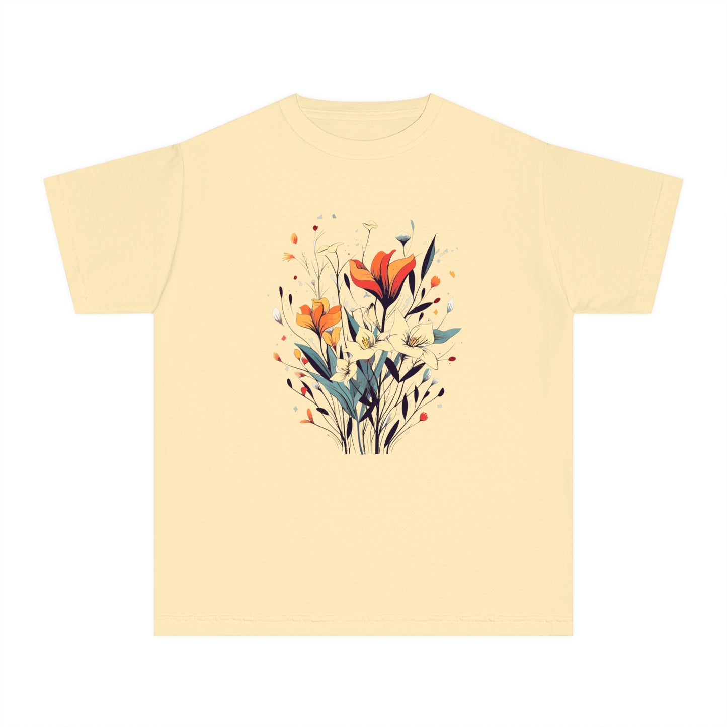 Girls Wildflowers Midweight Tee