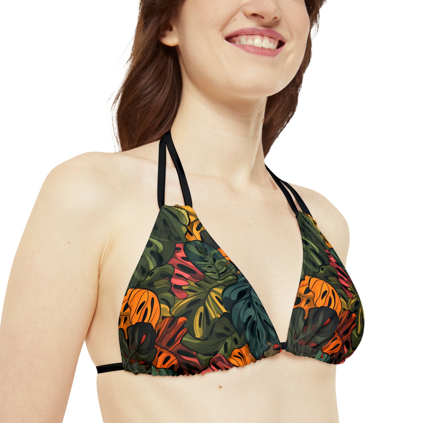 Jungle Camo Strappy Bikini Set