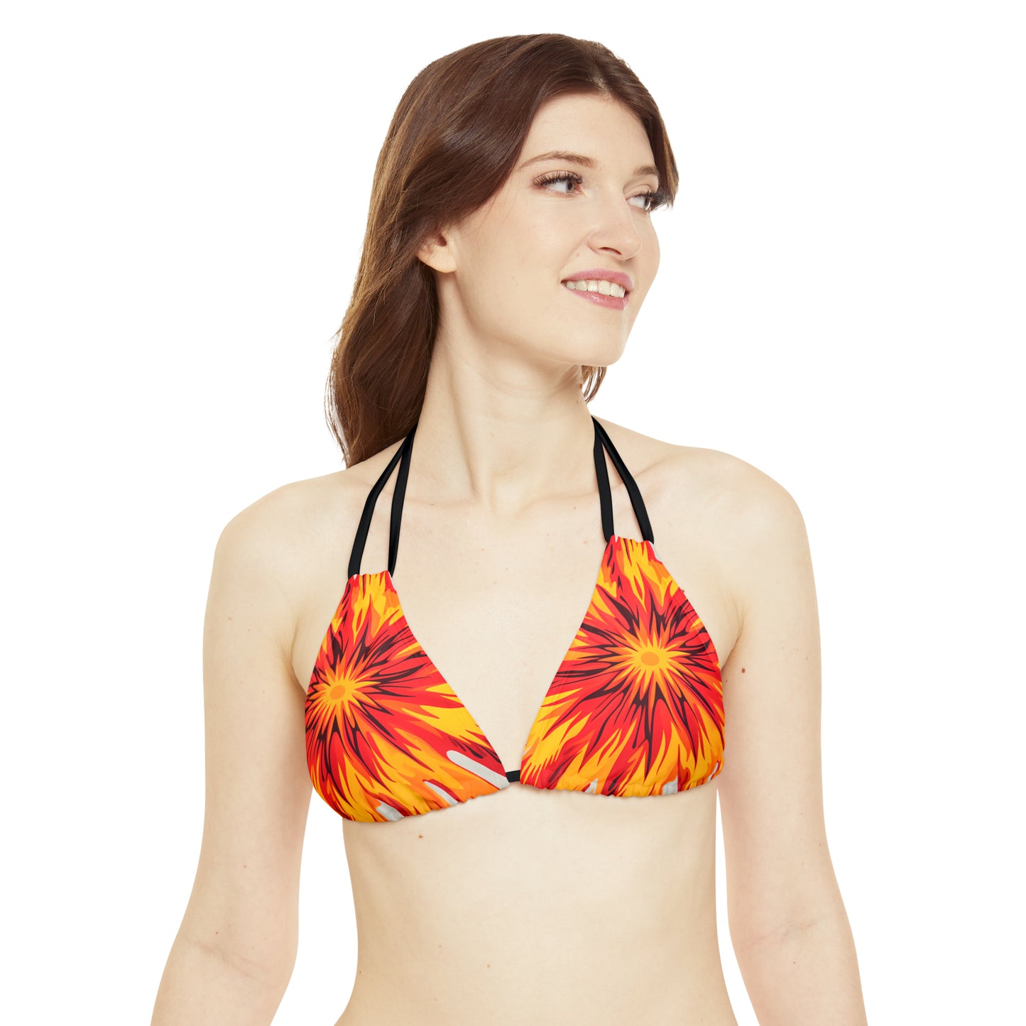 Sunburst Strappy Bikini Set