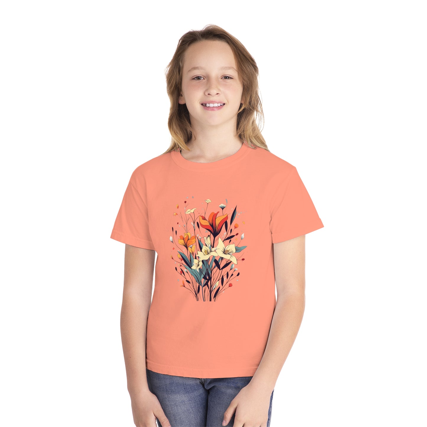 Girls Wildflowers Midweight Tee