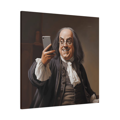 Ben Franklin Selfie