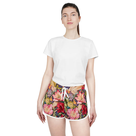 All Floral Womens Relaxed Shorts