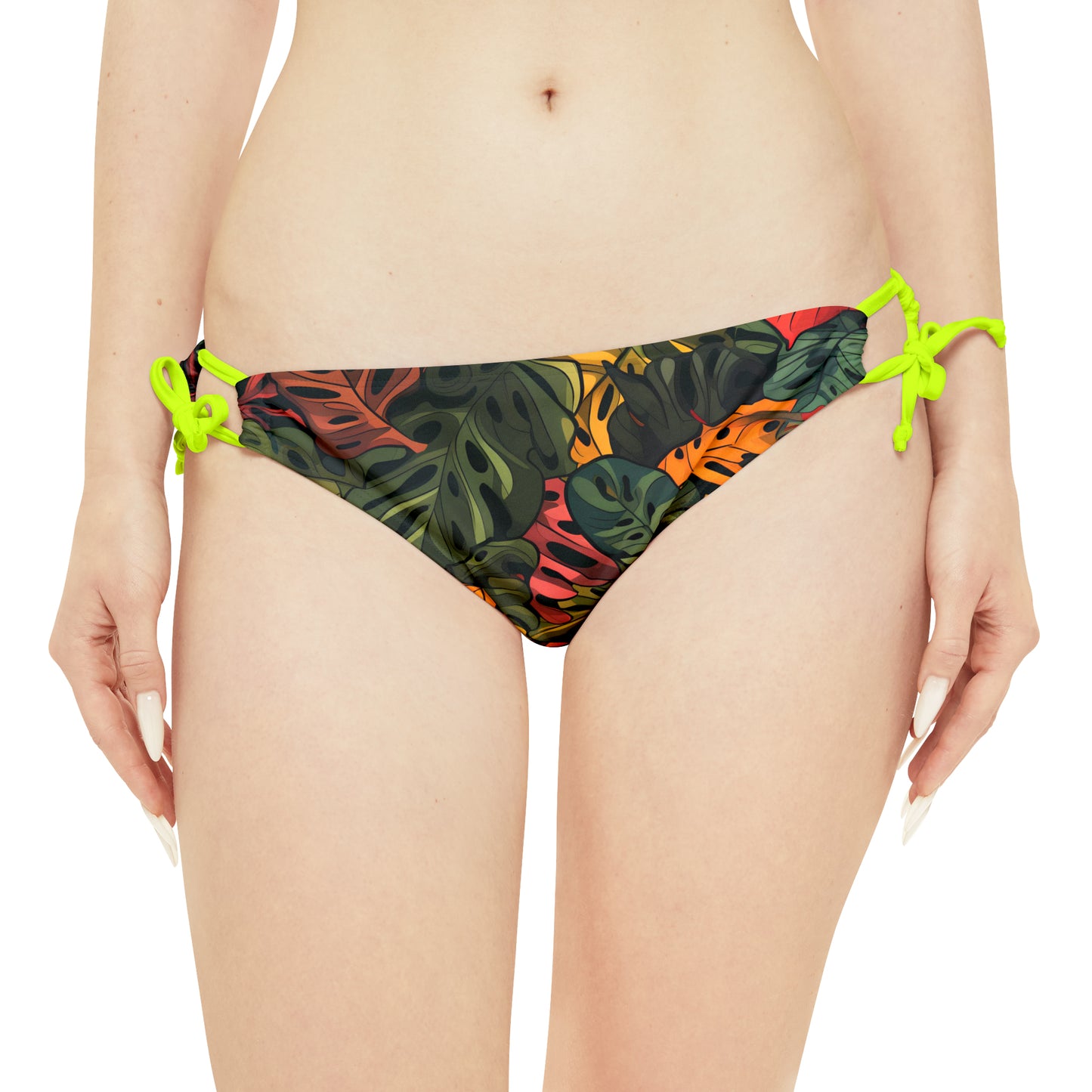 Jungle Camo Strappy Bikini Set