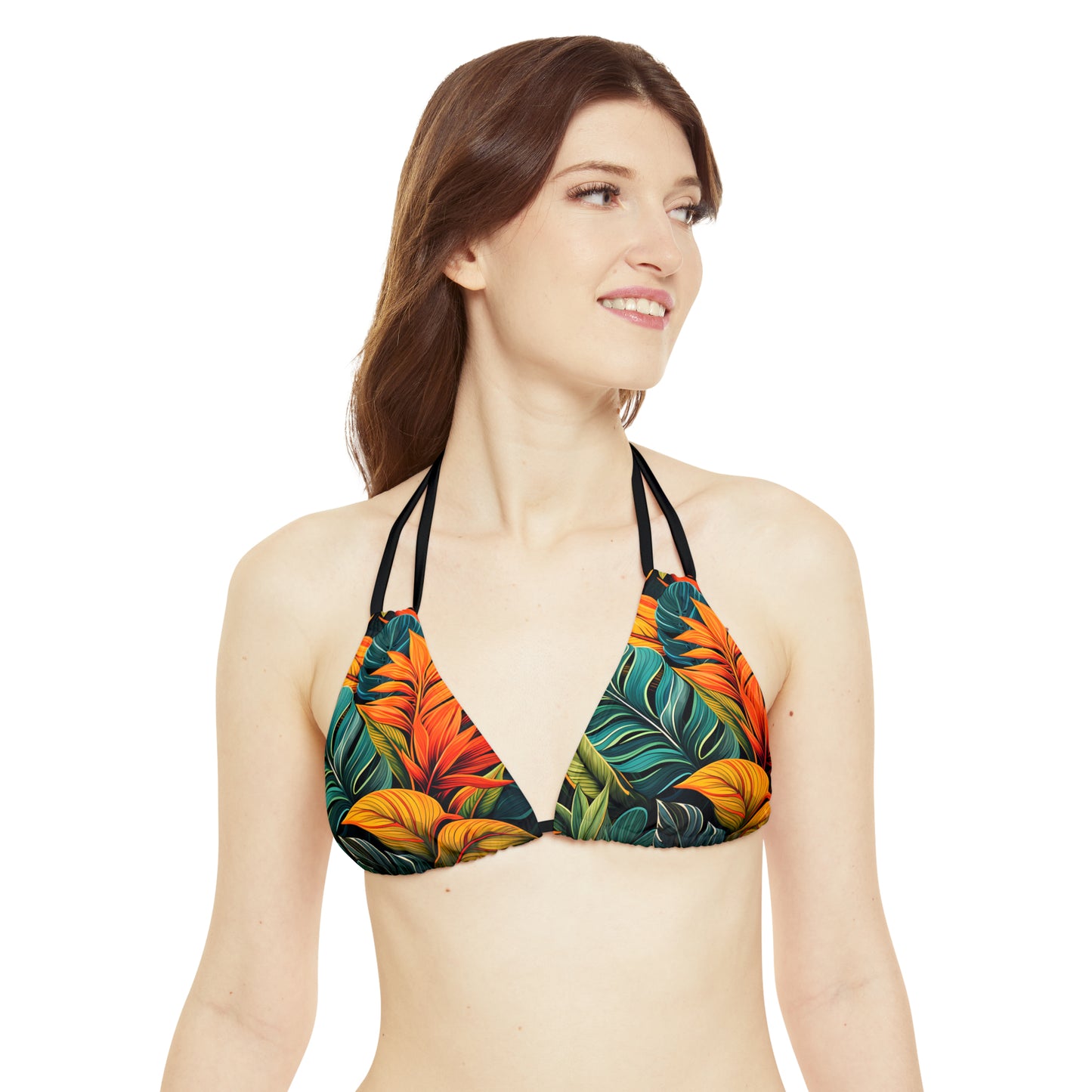Bold Jungle Strappy Bikini Set
