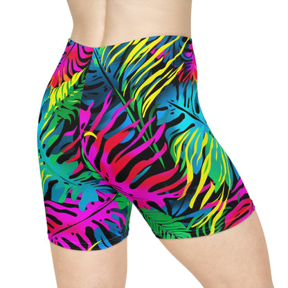 Neon Jungle Womens Biker Shorts