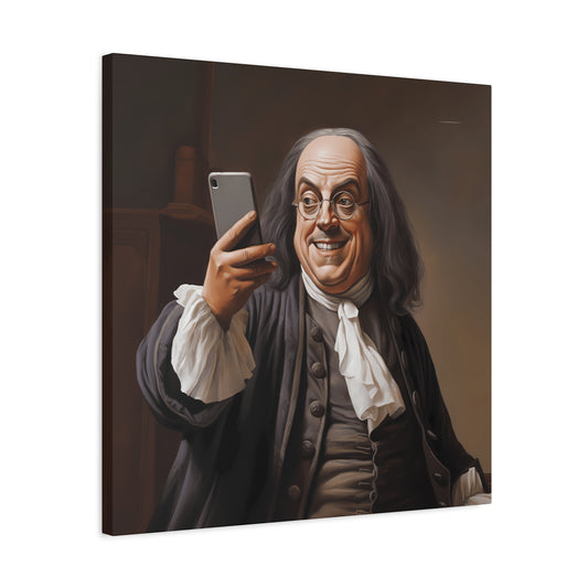 Ben Franklin Selfie